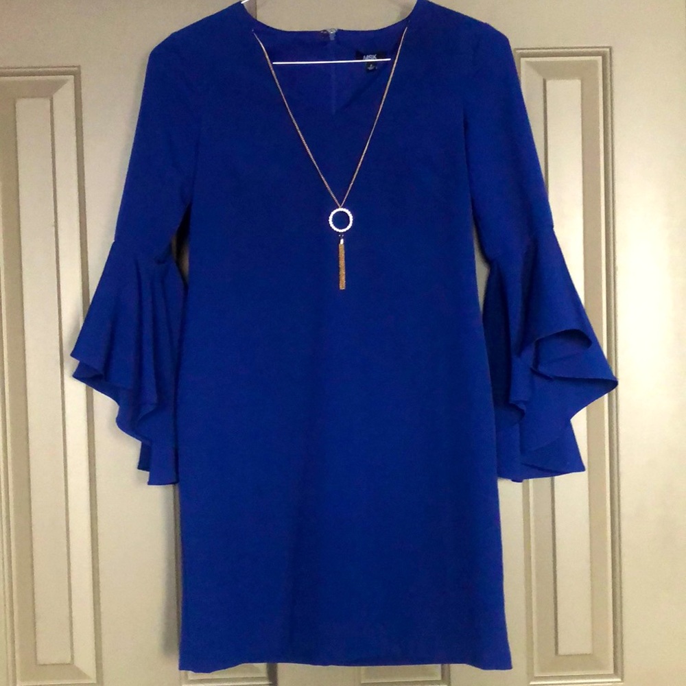 MSK women’s embellished bell sleeve party dress